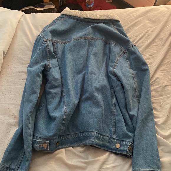 Large Denim Jean Jacket - Picture 2 of 3